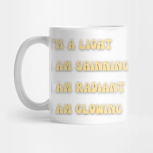 Cute positive text Mug